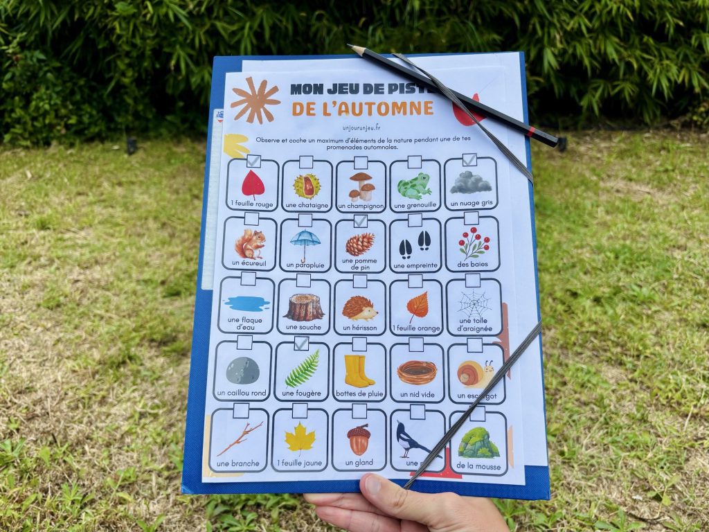 Jeu de piste Automne