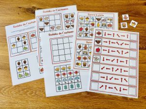 Jeux de logique spécial automne : sudoku & piste à suivre