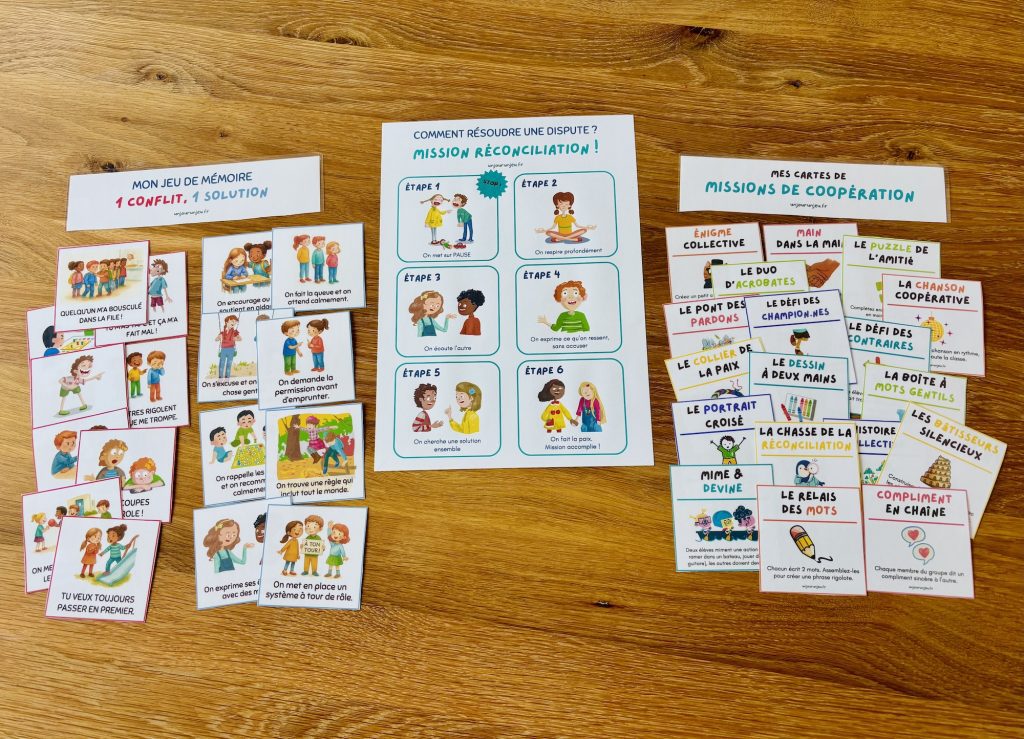 Mission coopération : le trio de ressources