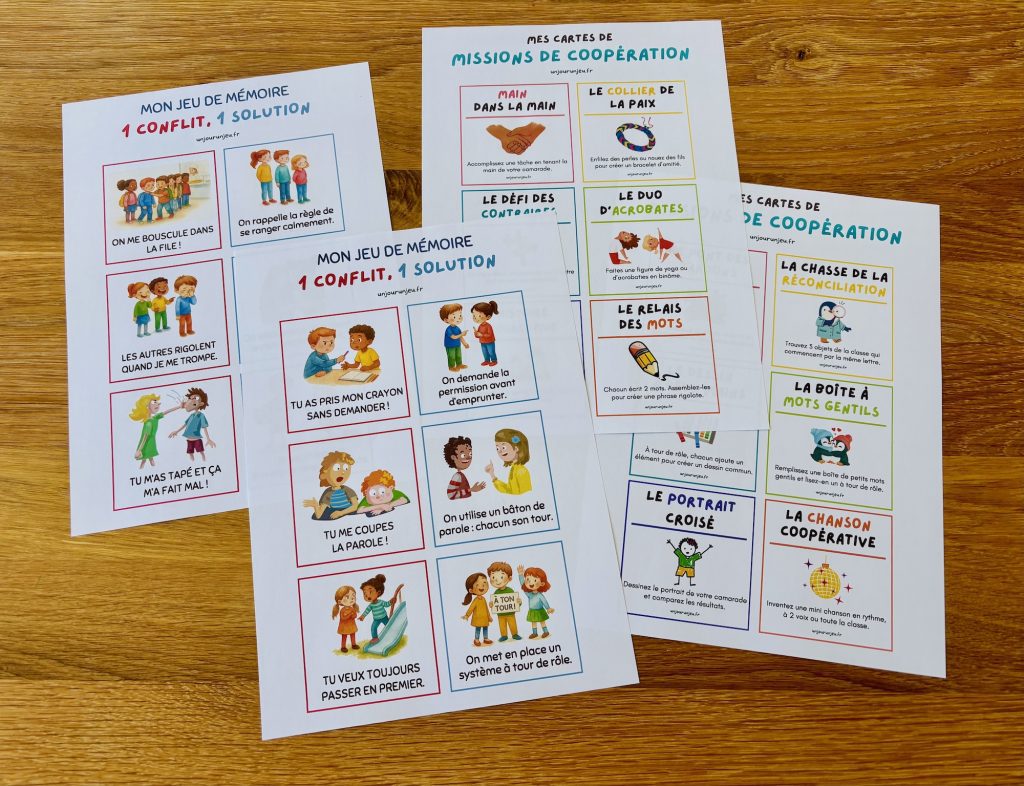 Missions de coopération - kit pédagogique pour gérer les conflits