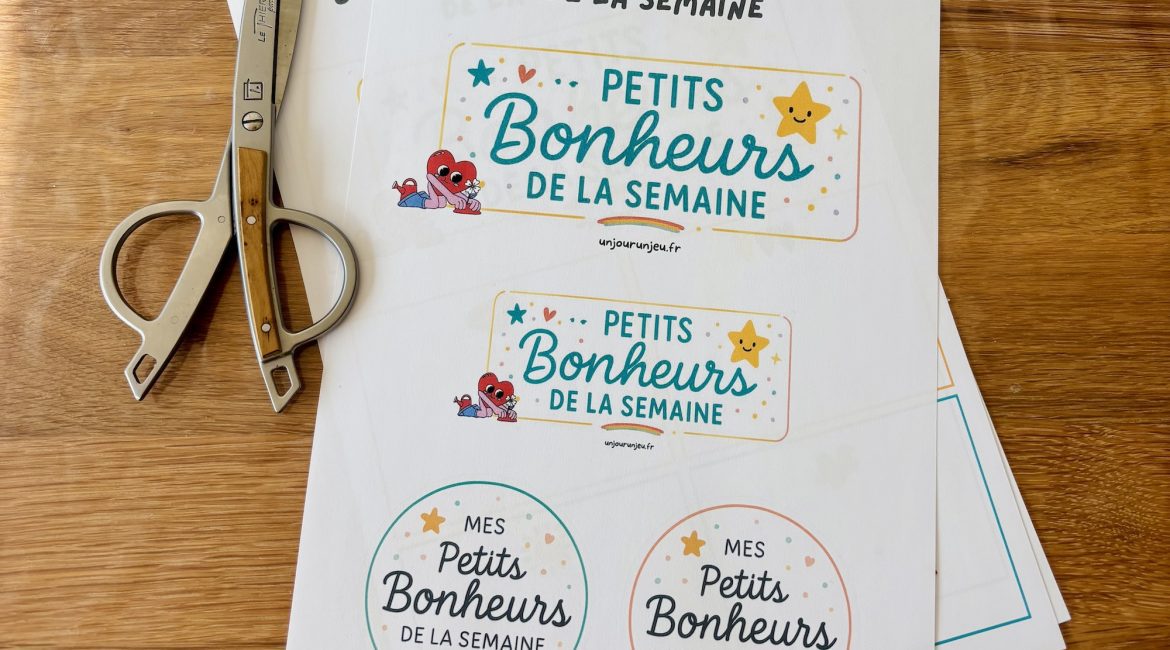 Petits bonheurs de la semaine