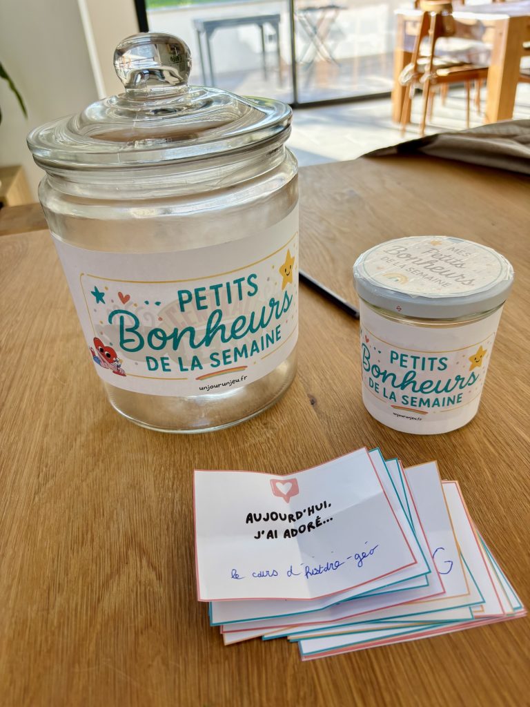 Petits bonheurs de la semaine