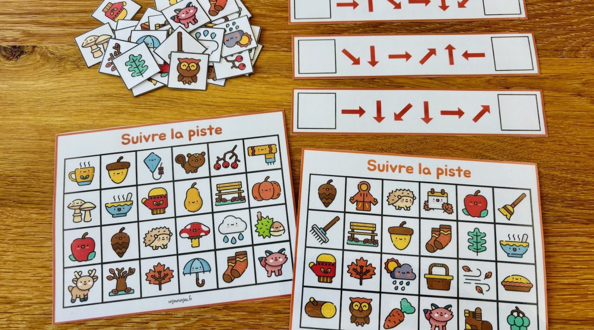 Jeux de logique automne : piste à suivre