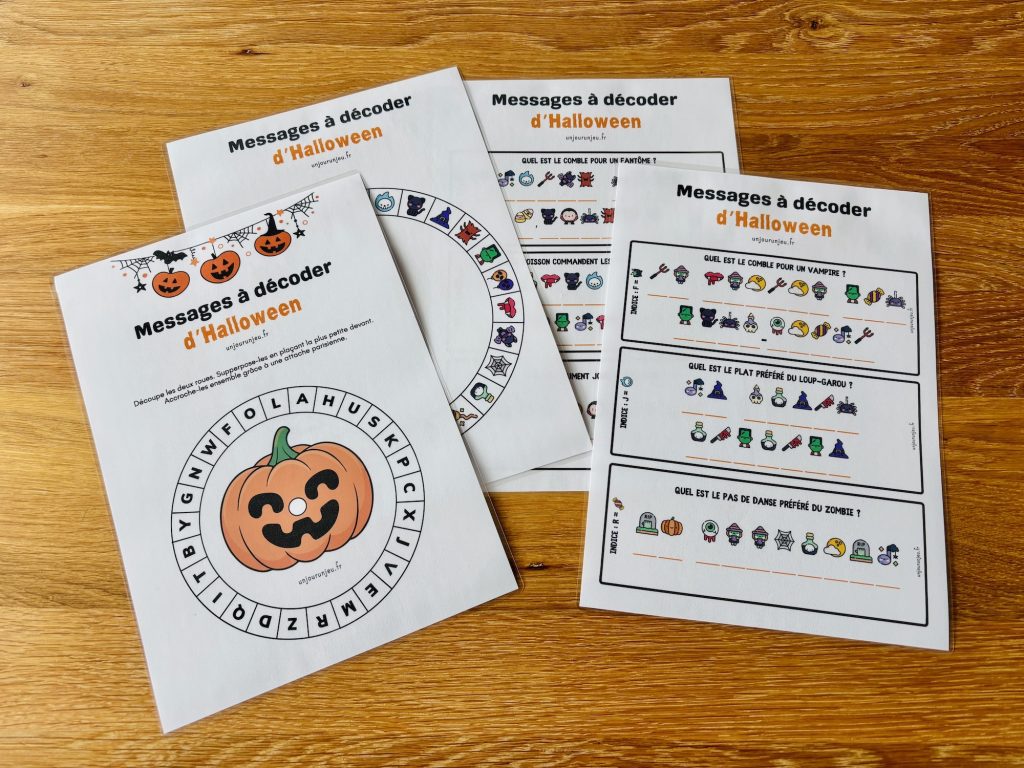 Décodeur Halloween unjourunjeu