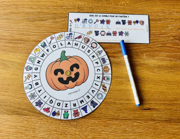 Décodeur d’Halloween : messages à décrypter - Un jour un jeu