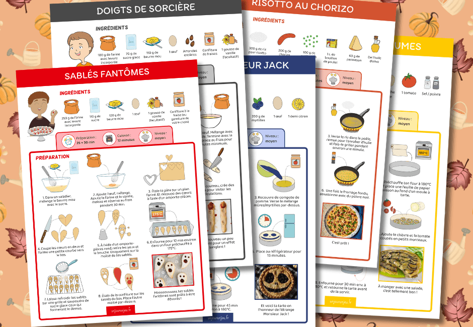 Recettes Automne et Halloween