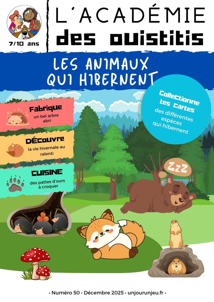 L'Académie des Ouistitis à la recherche des animaux qui hibernent
