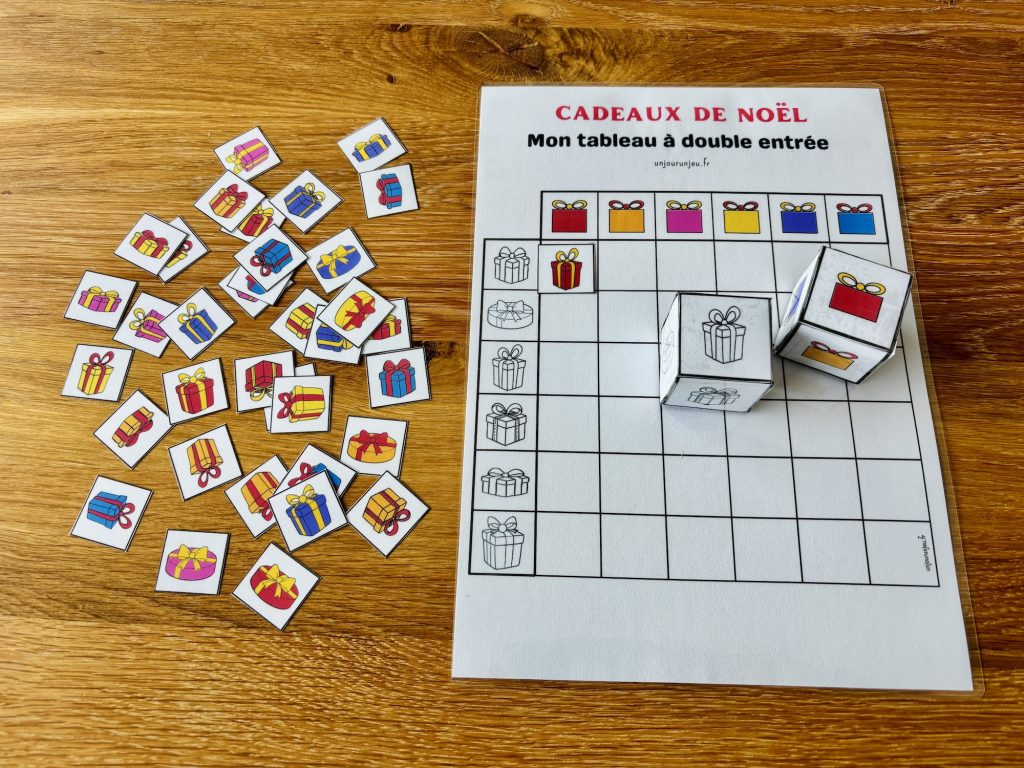 Cadeaux de Noël à trier