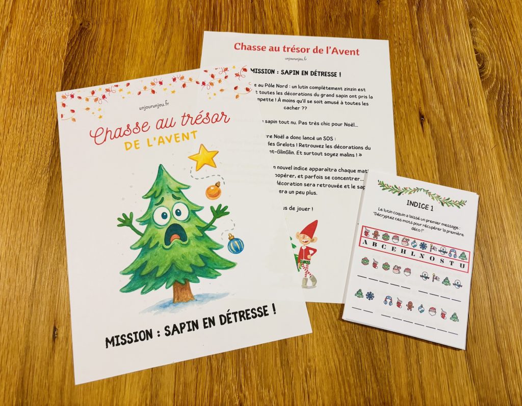 Chasse au trésor de l'Avent
