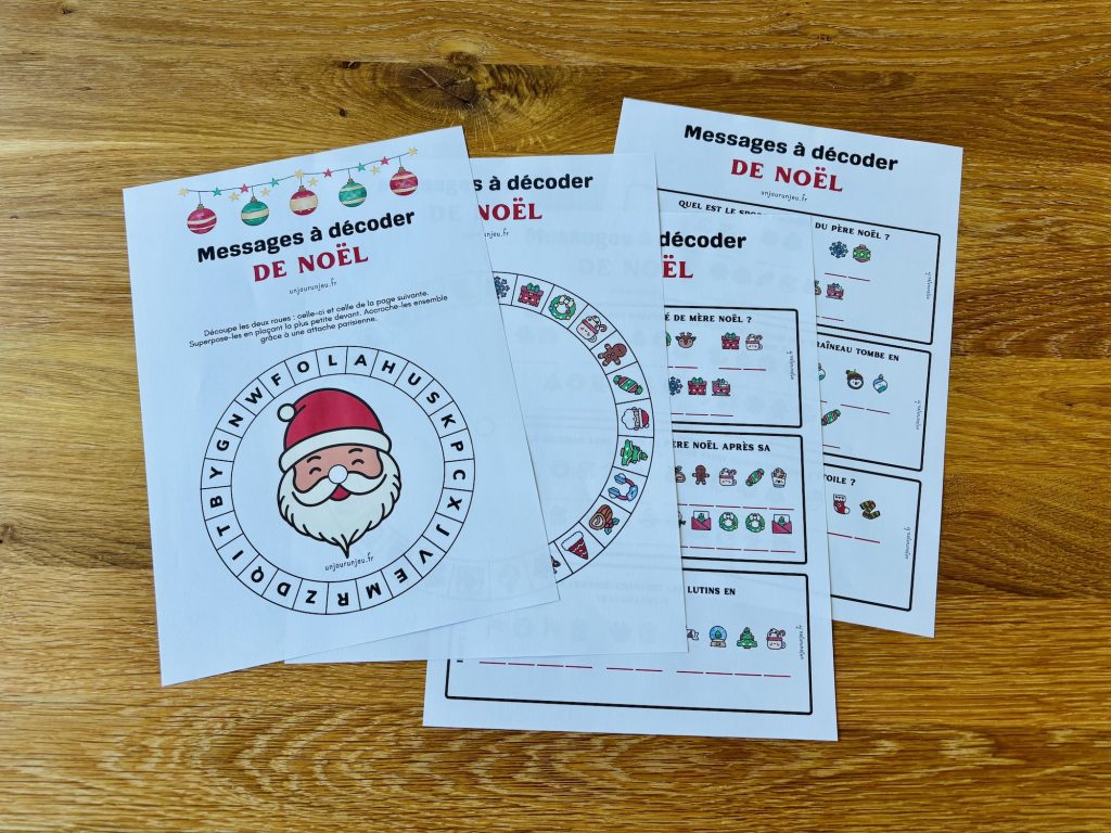 Décodeur Noël unjourunjeu