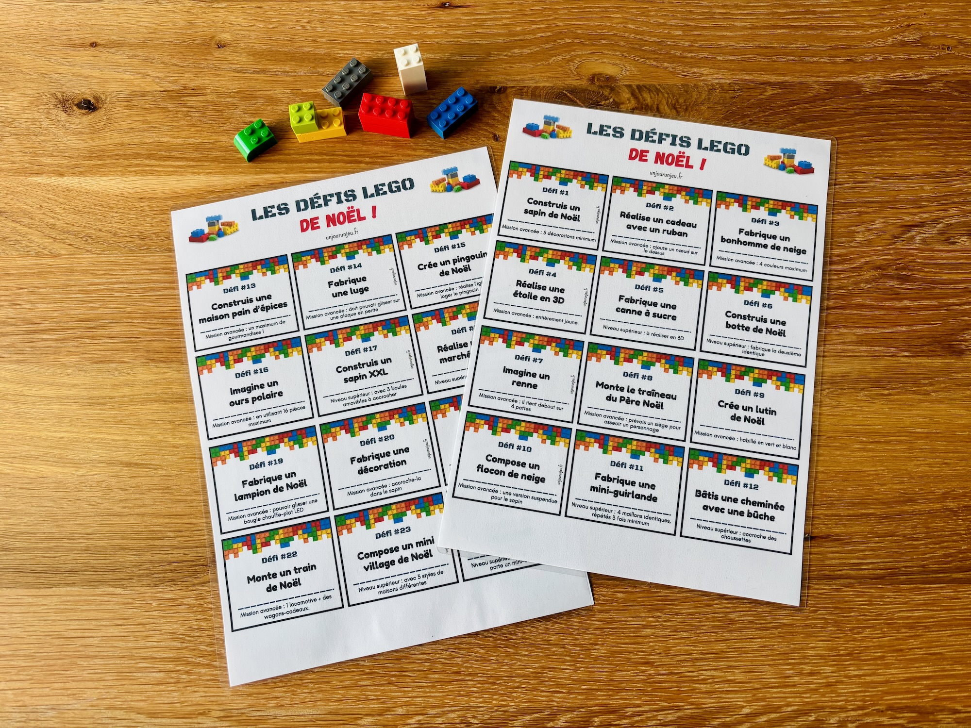 DefisNoel-Lego-unjourunjeu Défis LEGO de Noël