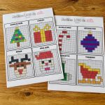 Modèles LEGO de Noël à construire (cartes à imprimer)