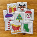 Modèles LEGO de Noël à construire (cartes à imprimer)