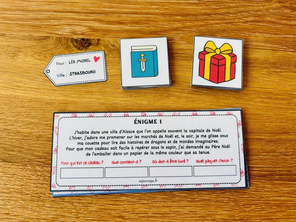 Noël en danger ! Pour qui est ce cadeau ?