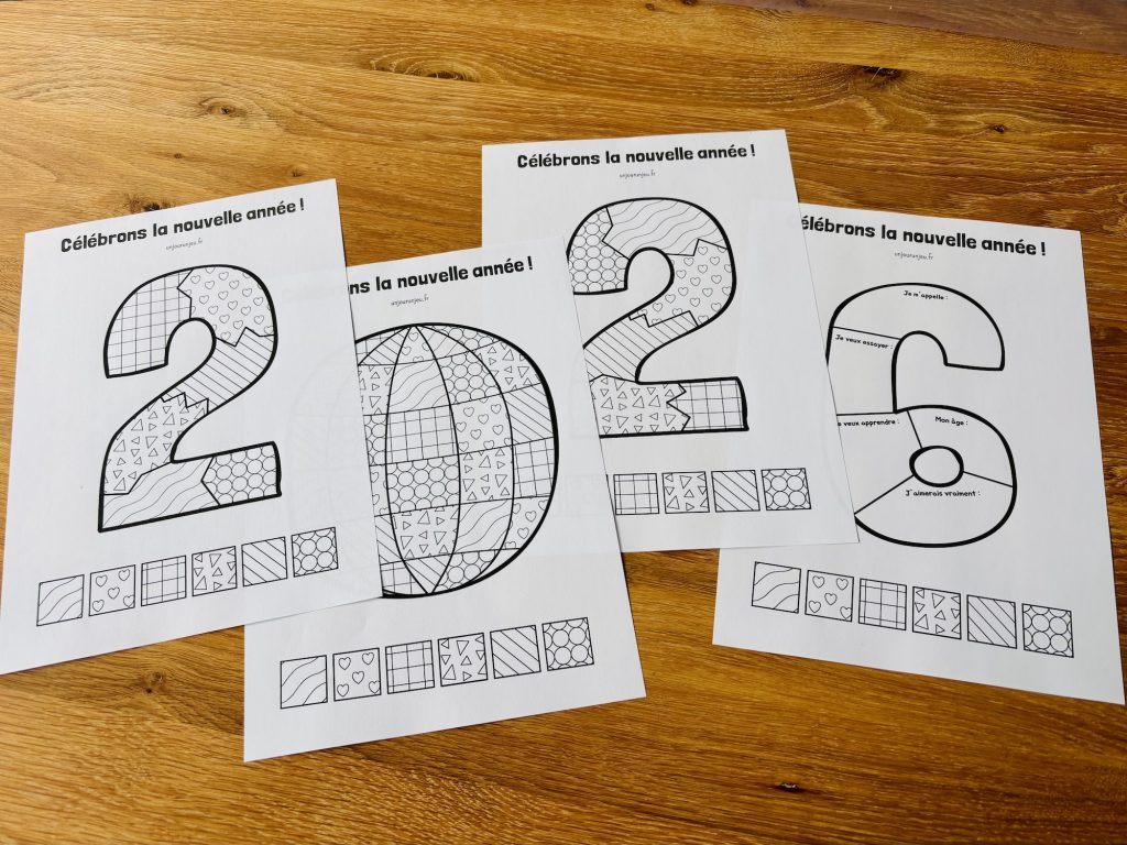 Chiffre nouvelle année