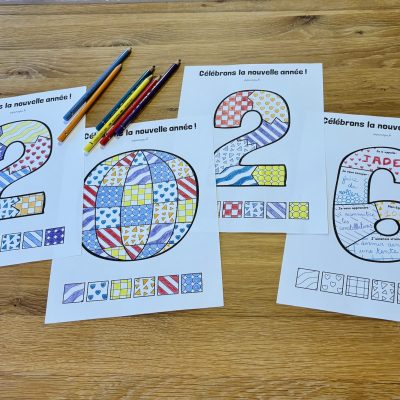 Chiffre XXL pour célébrer la nouvelle année