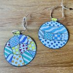 Décorations graphiques pour le sapin