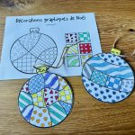 Décorations graphiques pour le sapin