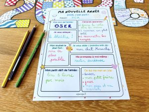 Ma nouvelle année : souhaits & intentions