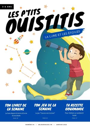 Les P'tits Ouistitis observent la lune et les étoiles