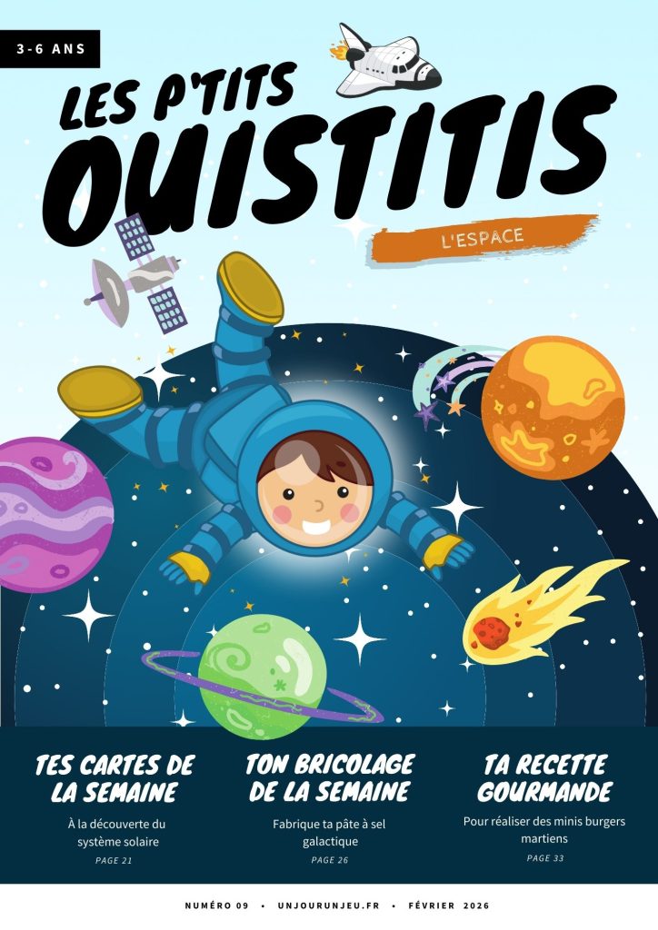 Les P'tits Ouistitis explorent l'espace