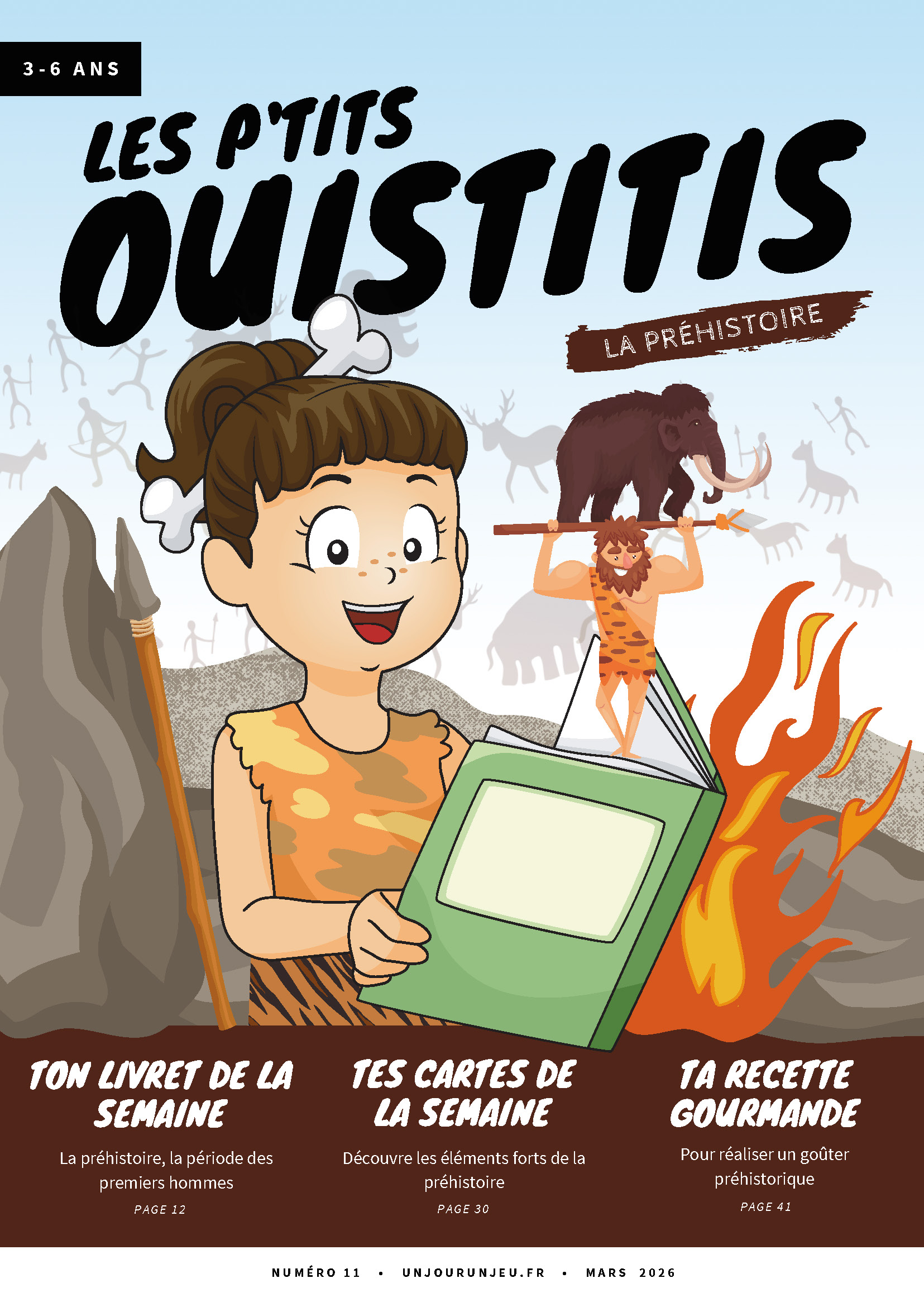Les P'tits Ouistitis et la Préhistoire