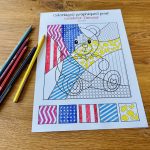 Coloriages graphiques pour fêter l'amour