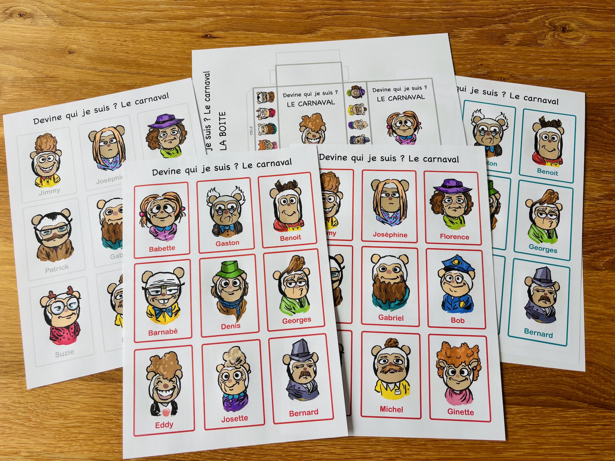 DevineQuijeSuis-Carnaval Devine qui je suis ? Spécial Carnaval