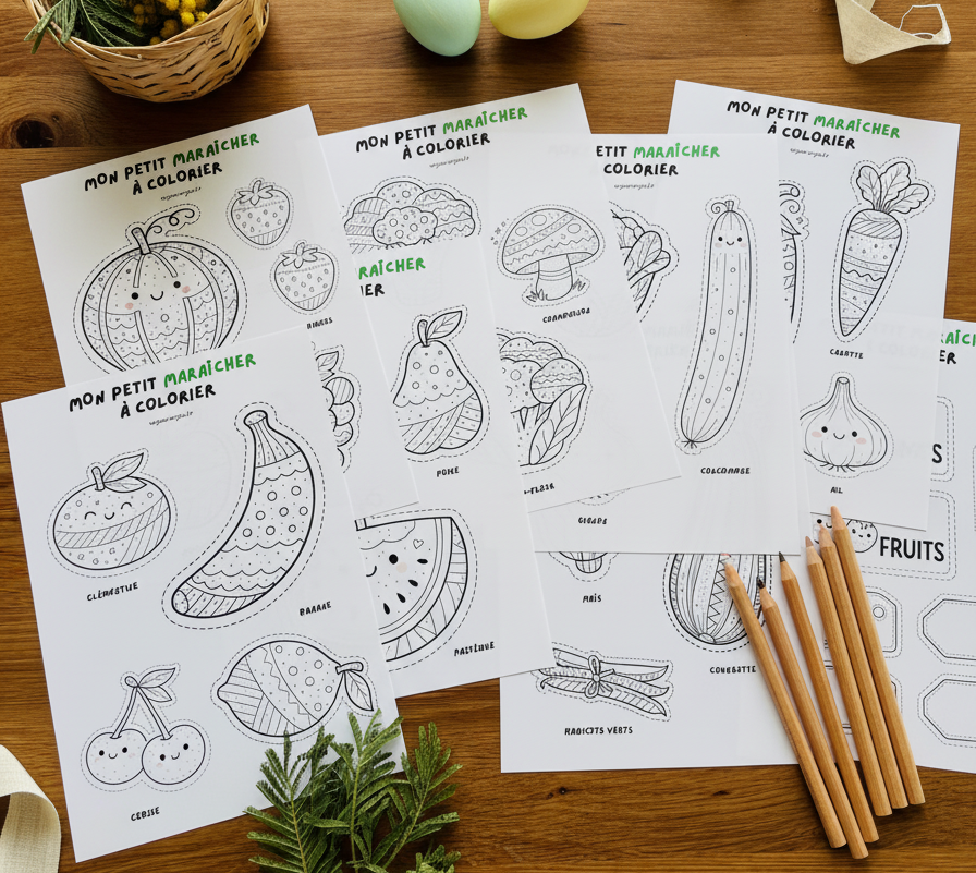 Fruits et légumes : mon petit maraîcher