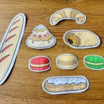 Boulangerie pâtisserie à colorier