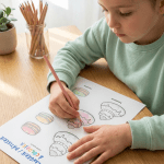 Boulangerie Pâtisserie à colorier
