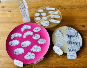 Boulangerie pâtisserie à colorier