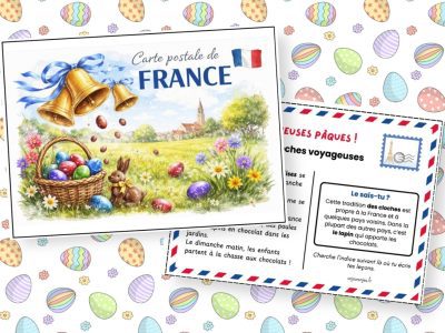 Chasse au trésor de Pâques autour du monde