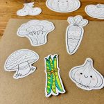 Mon petit maraicher : coloriage fruits et légumes