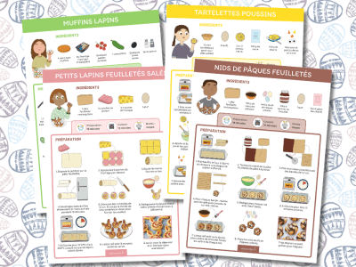 Recettes Pâques Illustrées