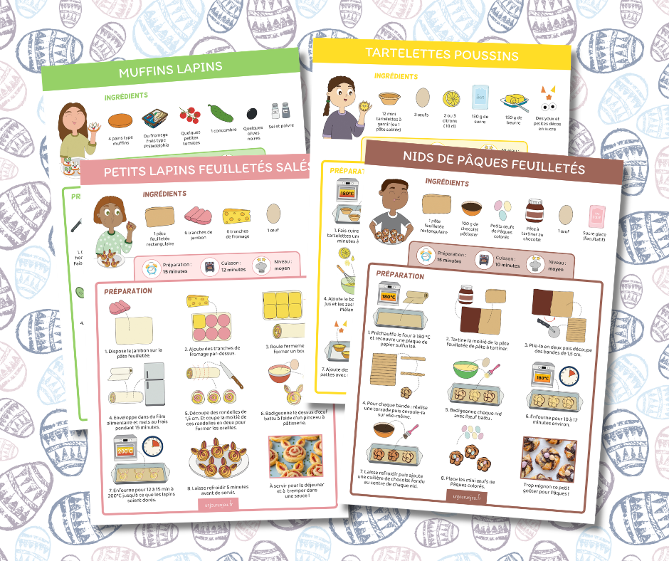 Recettes Pâques Illustrées