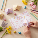 Cocotte de Pâques en Papier : Petits Défis Rigolos
