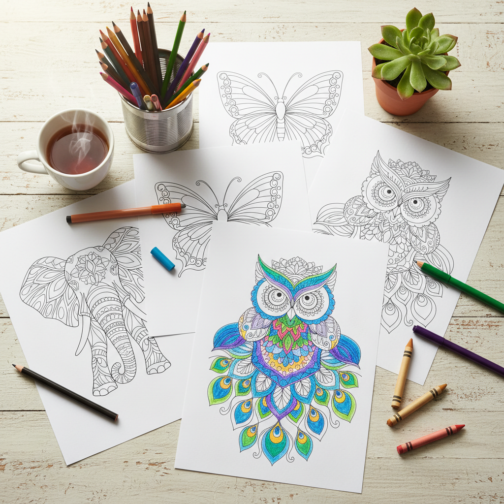 Cahier de 30 Mandalas à Colorier — PDF Gratuit à Imprimer