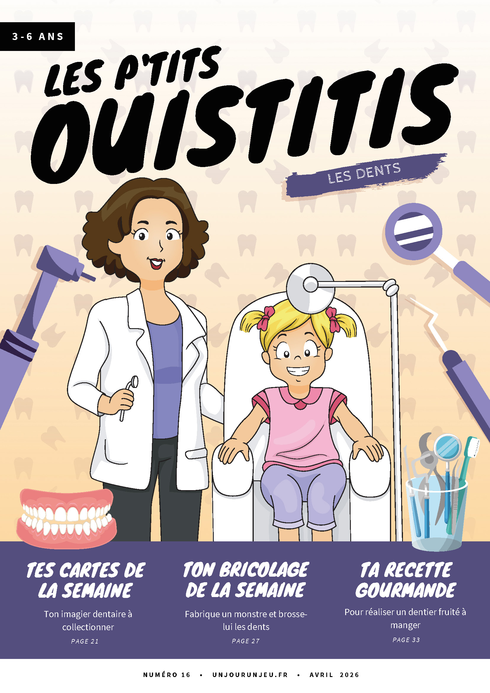 Les P'tits Ouistitis veulent tout savoir sur nos dents !