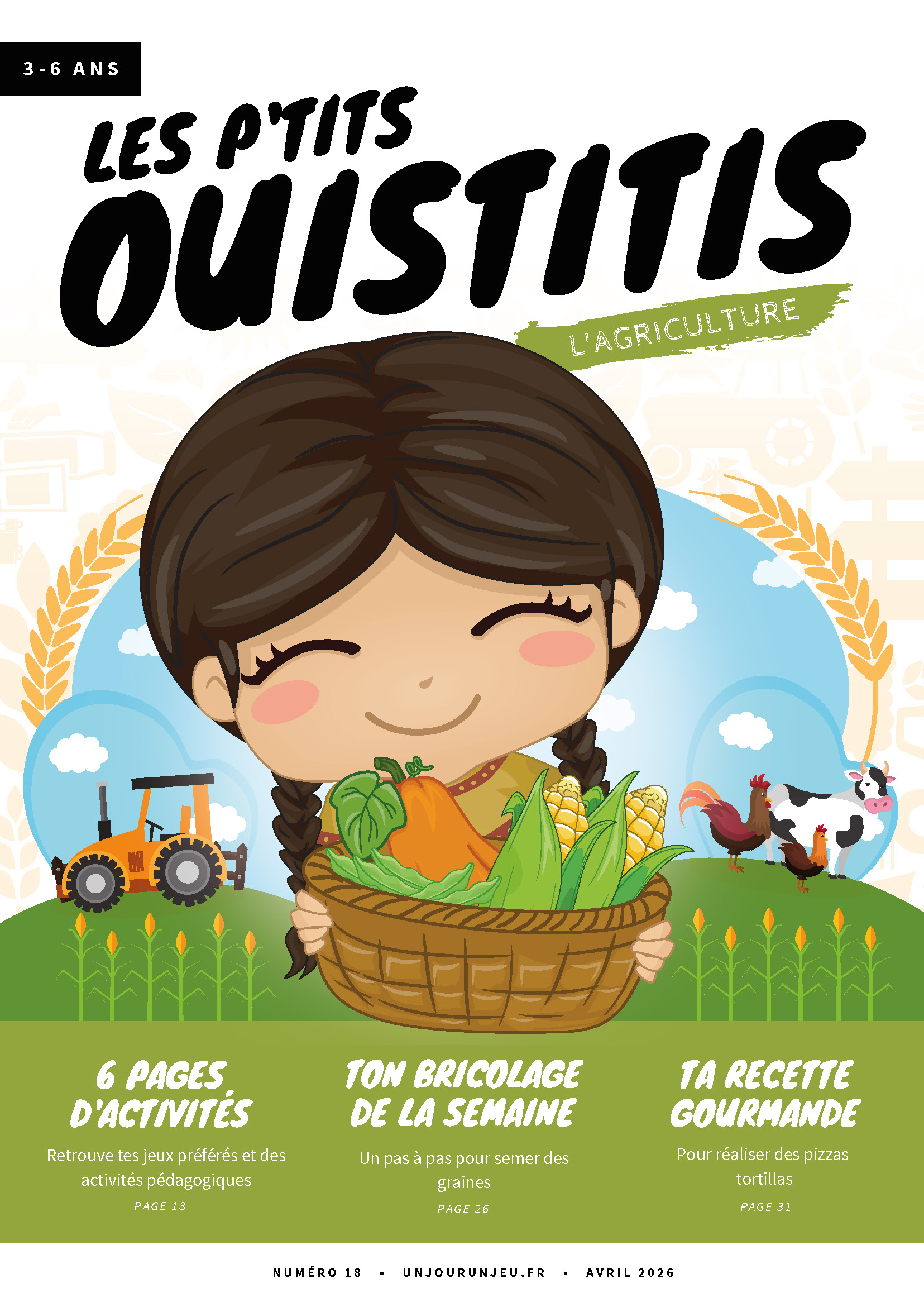 Les P'tits Ouistitis s'intéressent à l'agriculture