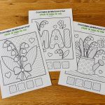 Coloriages Graphiques Mai