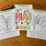 Coloriages graphiques mois de mai