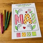 Coloriages Graphiques Mai