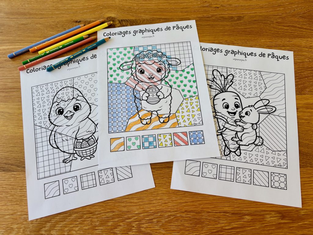 Coloriages graphiques
