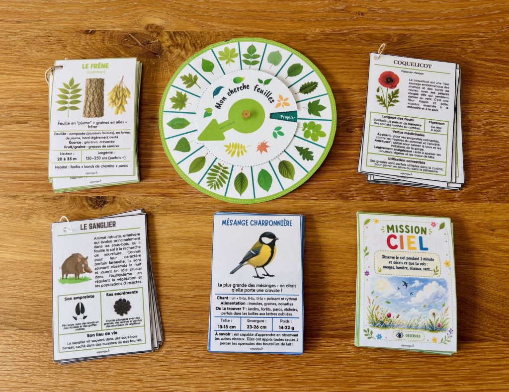 Outils pour sorties nature