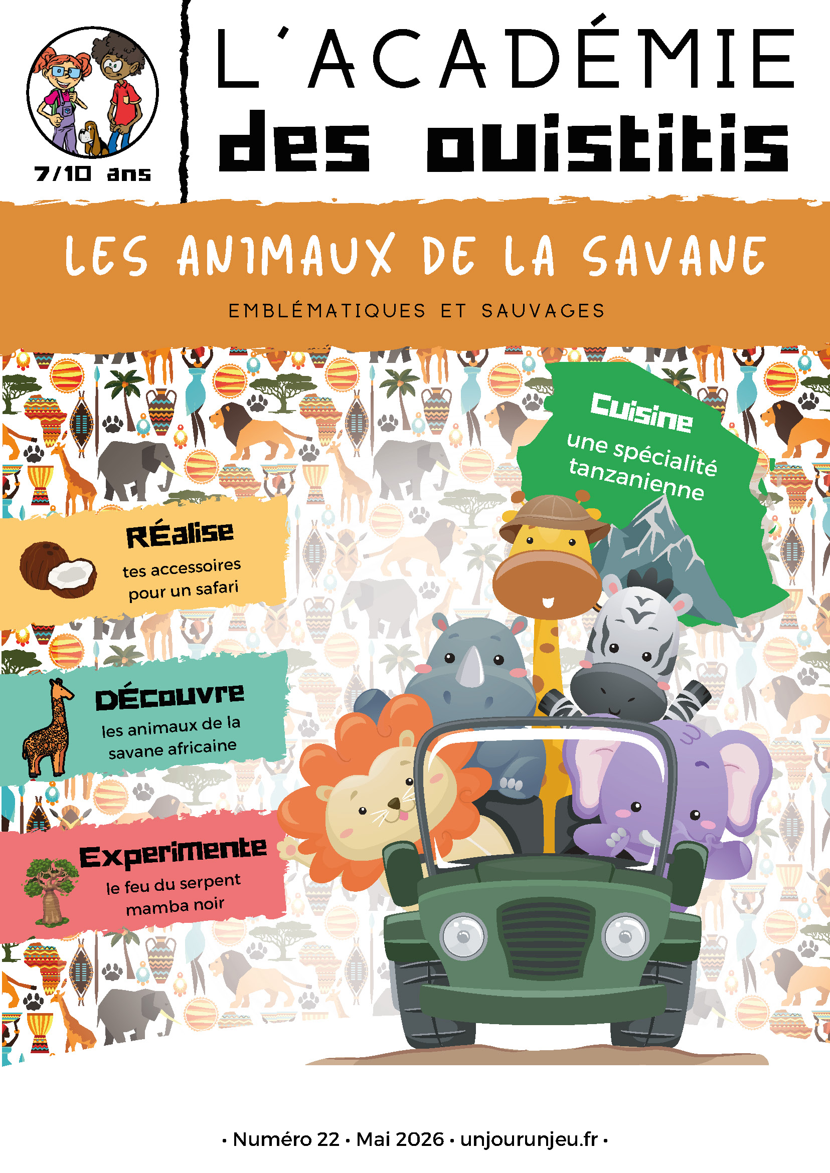 L’Académie des ouistitis au cœur de la savane