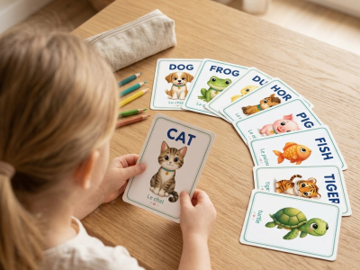 Premiers Mots en Anglais : les animaux