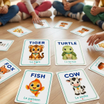 Premiers mots en anglais : les animaux
