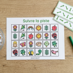 Suivre la piste : jeu de logique du printemps