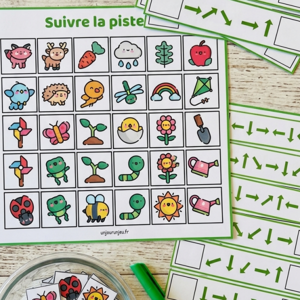 Jeux de logique du printemps